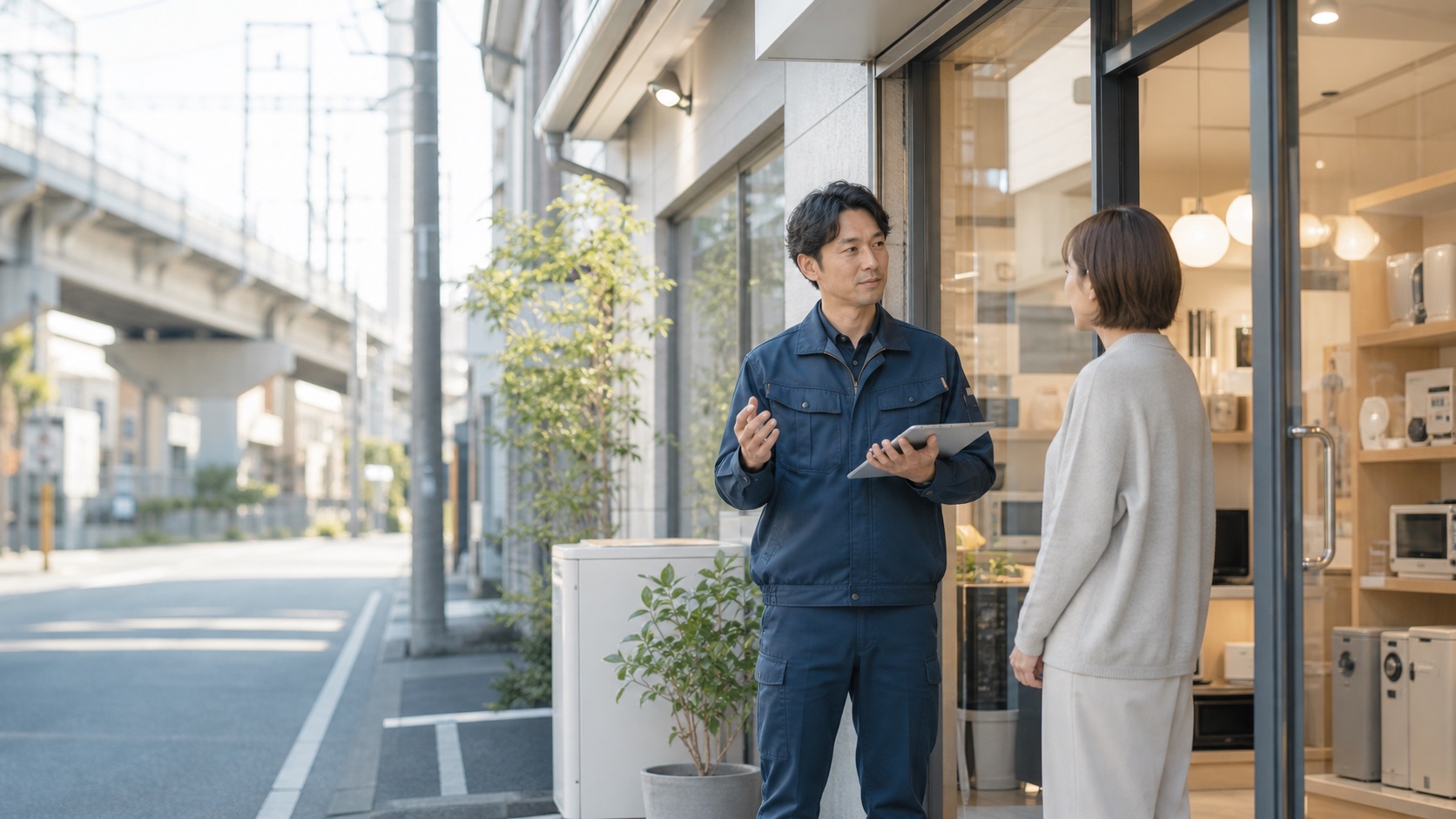 電気工事の現場イメージ